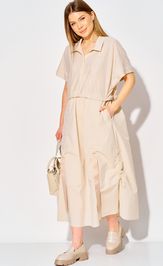 Платье LAIKONY L-254 бежевый