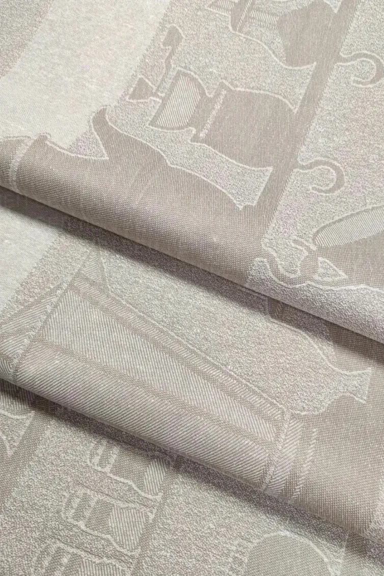 Tekstylia kuchenne Belarusian flax #21S25/316 seryj
