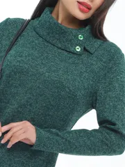 Sukienka DS Trend #P-4885 (Utonchennaya elegantnost, grin)
