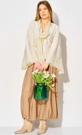 Blouse LAIKONY L-934-1 zhemchuzhnyj