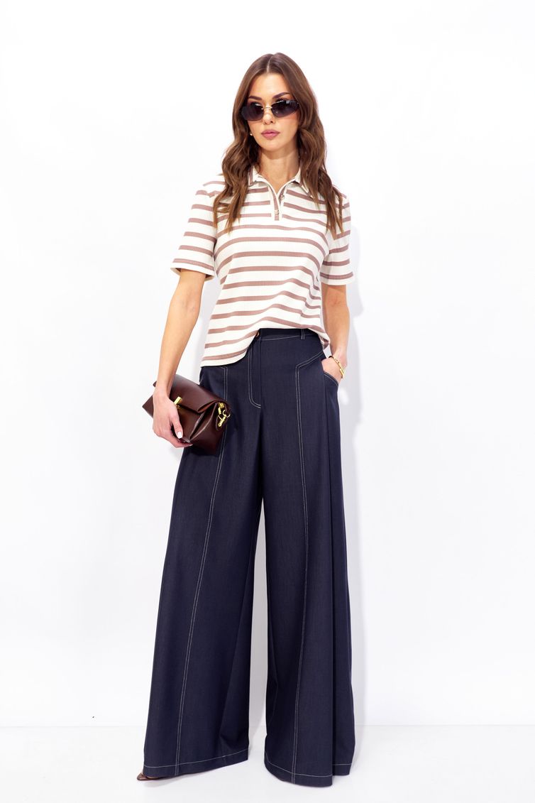 Джемпер Люше арт. 4344 коричневый