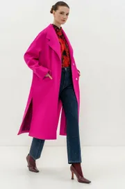 Płaszcz Elema #1-11675-1 fuksiya 170