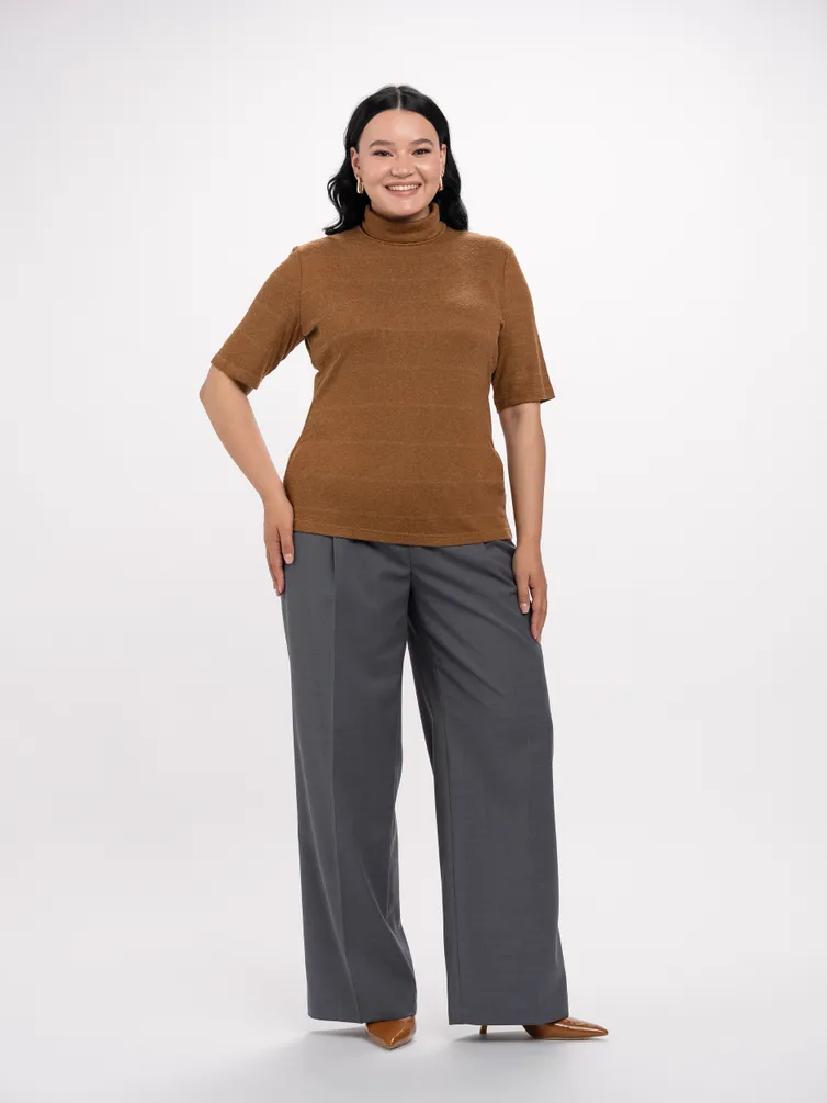 Skoczek FASHION CENTRE #V-4057/Svetlo-korichnevyj/170
