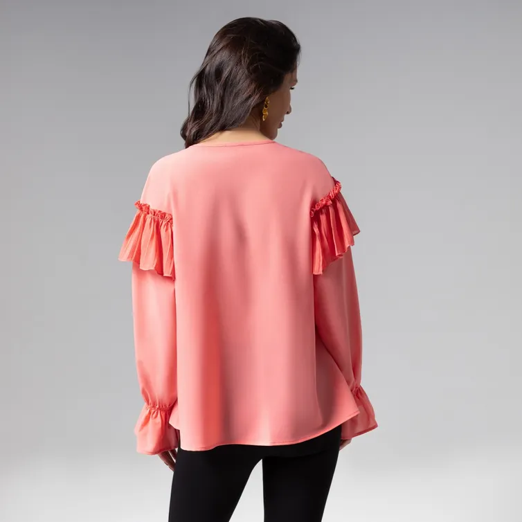 Bluzka CHARUTTI #Chistyj Vogue (salmon)