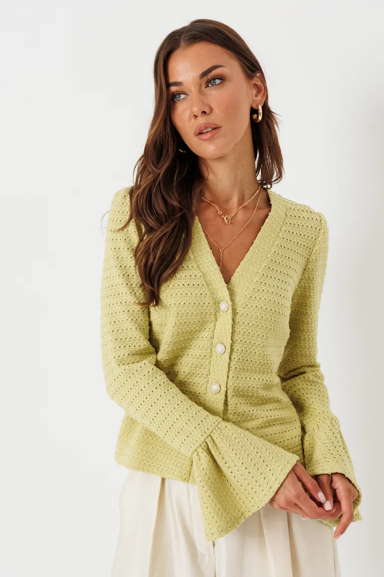 Sweter Lyushe #4438 olivka