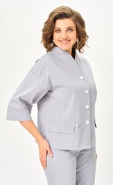 Костюм Vilena-fashion 1159 серый