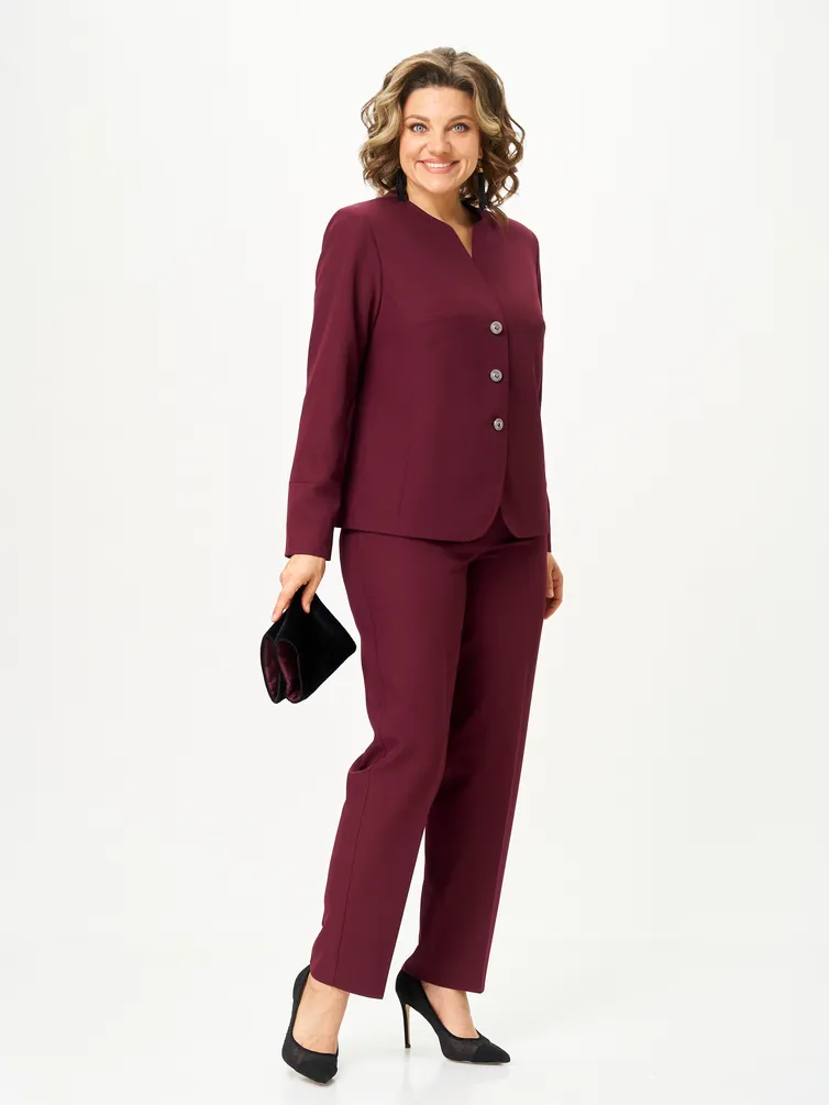 Garnitur Vilena-fashion #1210 burgundi