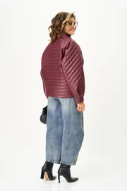 Jacket LS #6365 bordovyj
