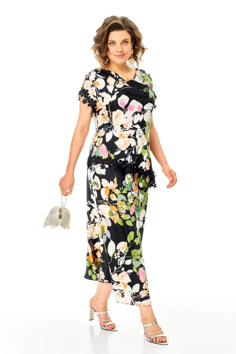 Костюм Michel Chic арт. 1460 цветочный
