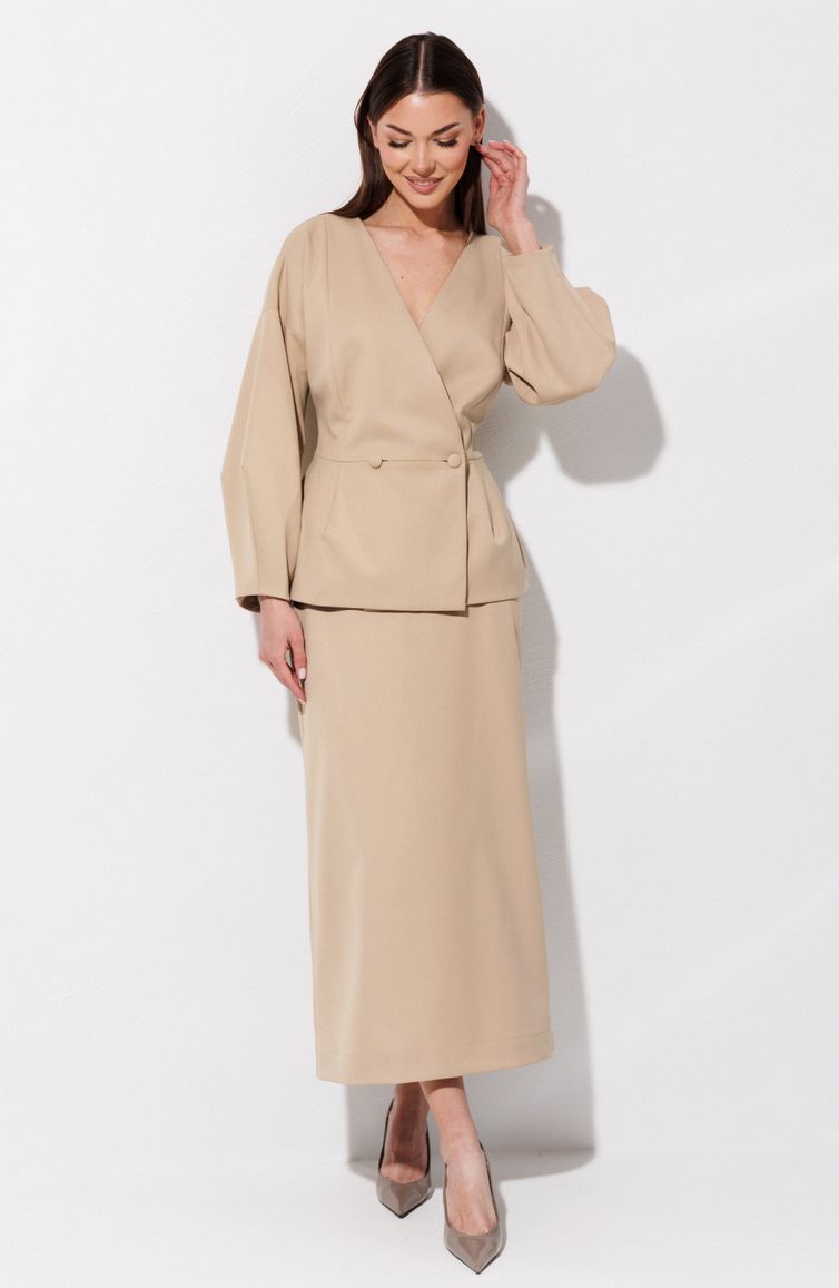 Юбка V&N fashion арт. 1112_бежевый