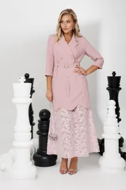 Dress Mubliz #363 rozovyj