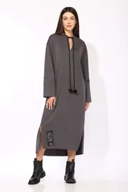 Sukienka Faufilure #S1408 seryj