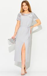 Платье LAIKONY L-114 светло-серый