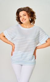 Блузки, туники Rumoda 2262 светло-голубой