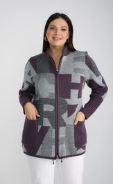 Кардиган BONADI 1982 баклажан