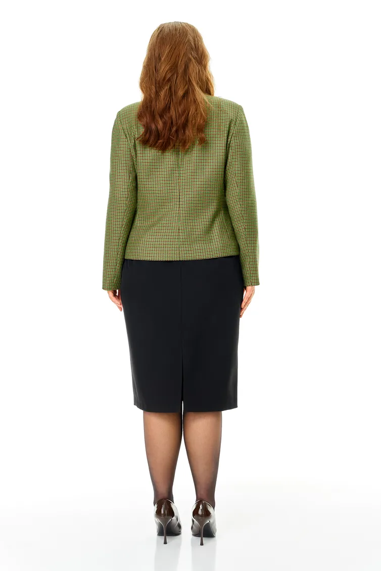 Garnitur Anastasia MAK #1354 Zeleno-chernyj