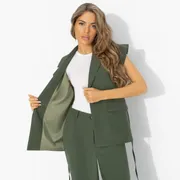 Waistcoat CHARUTTI #Slishkom modno (zelenyj)