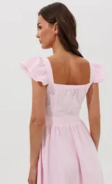 Sukienki V&N fashion 1158 rozovoe