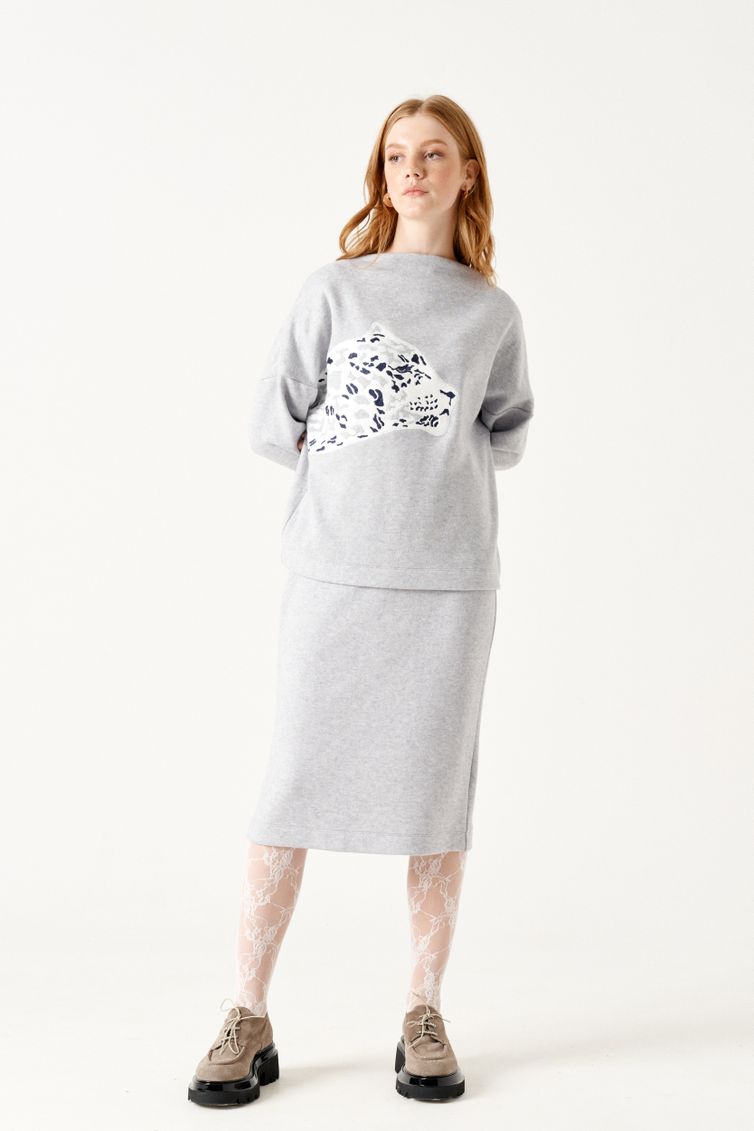 Sweatshirt Elletto Life #3523 ser