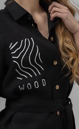 Блузка Romgil РТ0150-ЛЕ4 черный