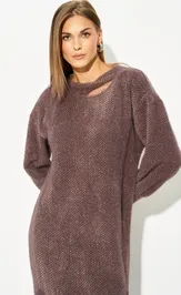 Dress LAIKONY L-694 mokko