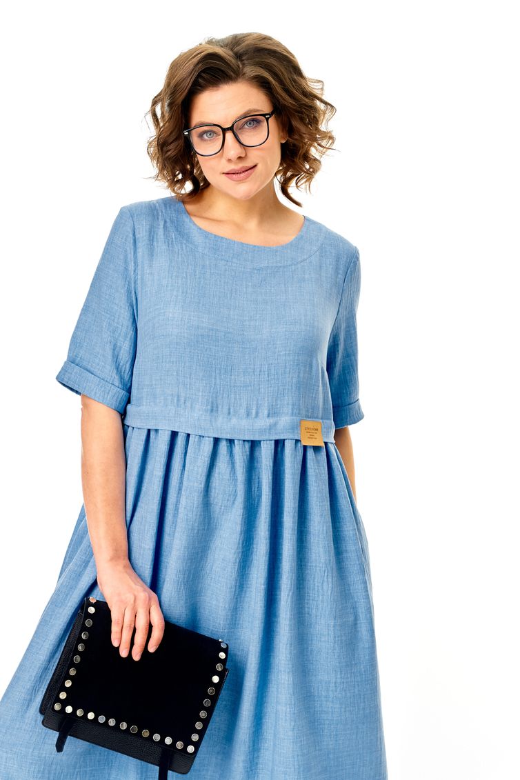 Платье Michel Chic арт. 2132/1 нежно-голубой