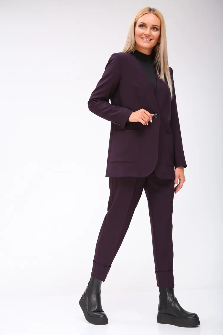Garnitur Vilena-fashion #740 baklazhan