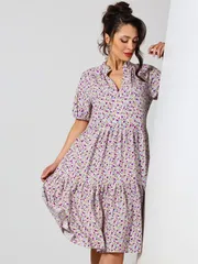 Dress DS Trend #YuS-1075 (Cvetochnyj parfyum, romantika nyu)