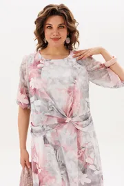 Sukienka Anelli Laurel #1813 rozovye grezy