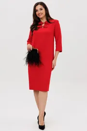 Sukienka Vilena-fashion #1095 krasnyj