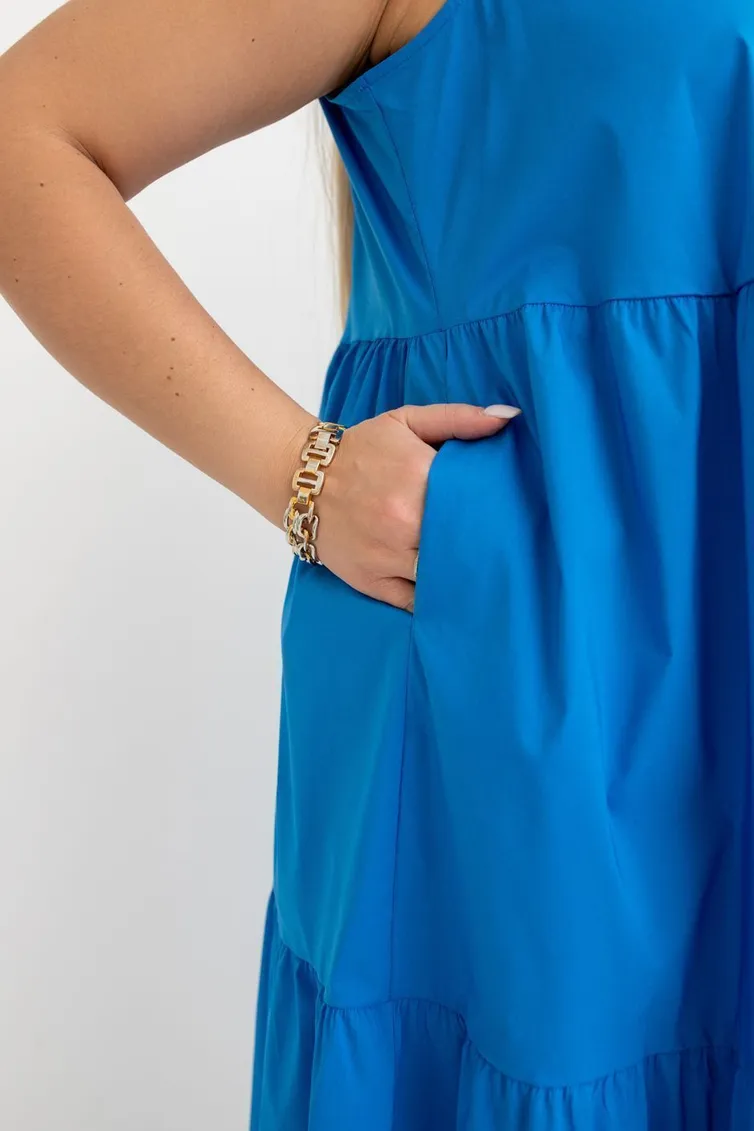 Dress TOOK A LOOK & Angelika #MP-22-1 indigo