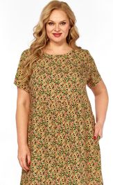 Dress LadyThreeStars 2681 yantarnyj