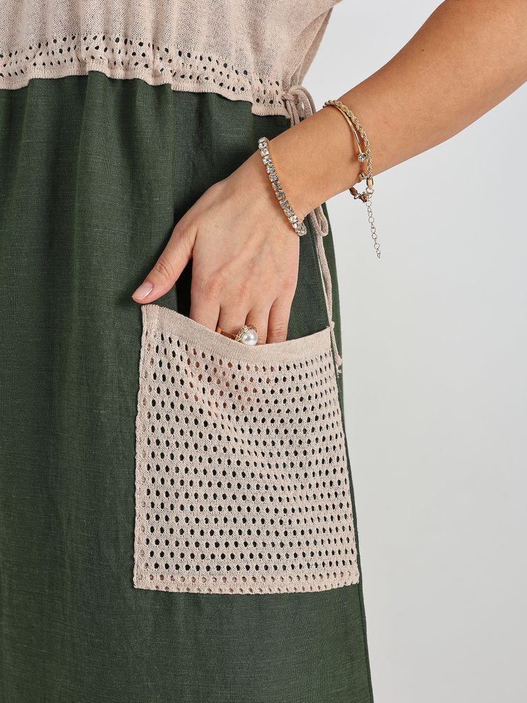 Платье BONADI арт. 1964 зеленый