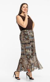 Юбка Avila 1015 коричневый