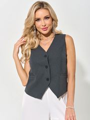 Waistcoat Jetty #688/seryj