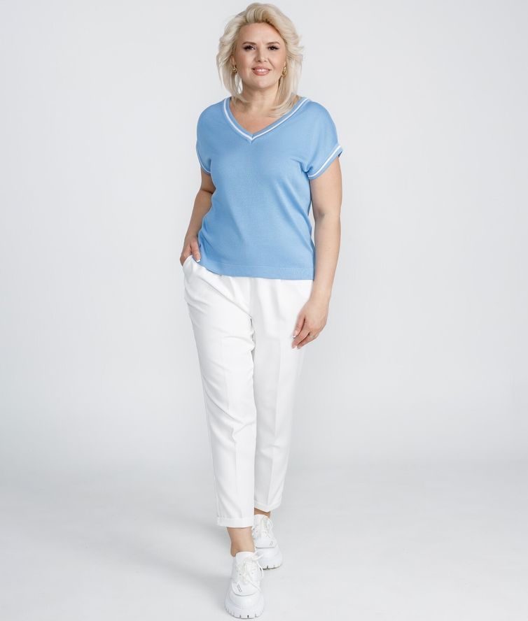 Bluzka BONADI #1854 goluboj