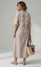 Garnitur GIZART 5395 oliva