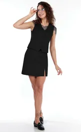 Waistcoat LadyThreeStars 2431 chernyj