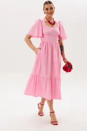 Sukienka Anelli Laurel #1866 pink san