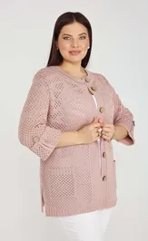 Кардиган BONADI 2178 пудра