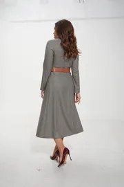 Dress MALI #421-128 bezh