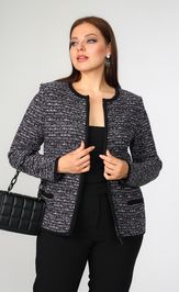 Жакет BONADI 1955 баклажан