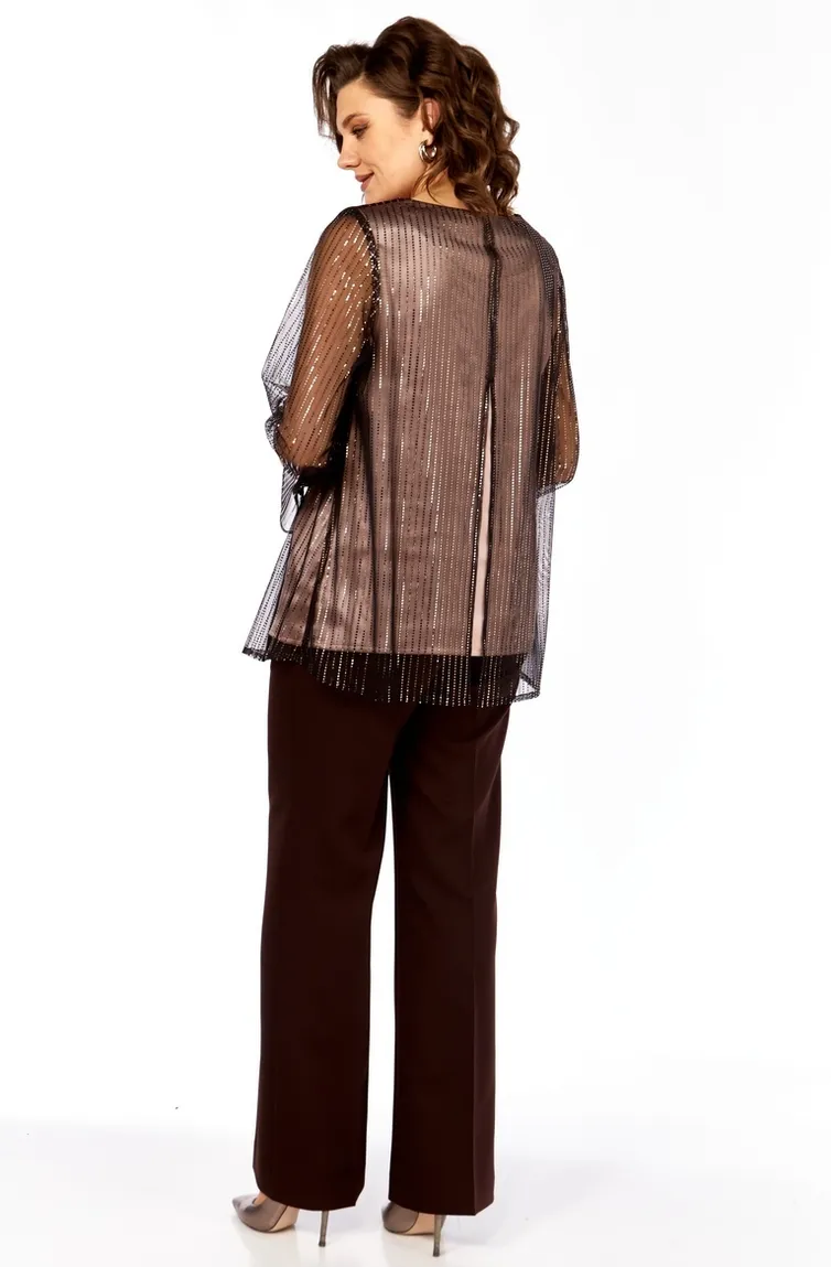 Suit Milora #1407 shokolad