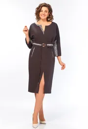 Dress Olga Style #S1038 leo