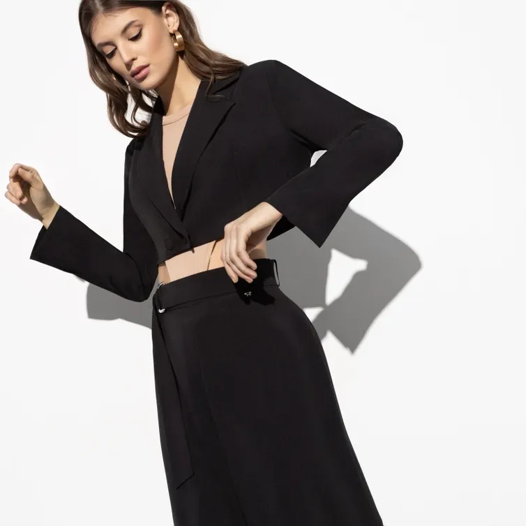 Żakiet CHARUTTI #Stilnaya sensaciya (black, nyu)