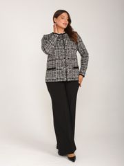 Жакет BONADI арт. 2124 черный-капучино