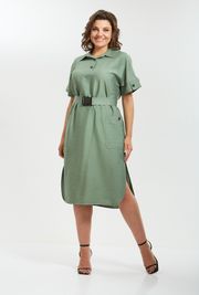 Dress Rishelie #0983 oliv
