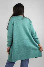 Cardigan Polesie #S2503-20 1S1065-D43 morskoj briz 158