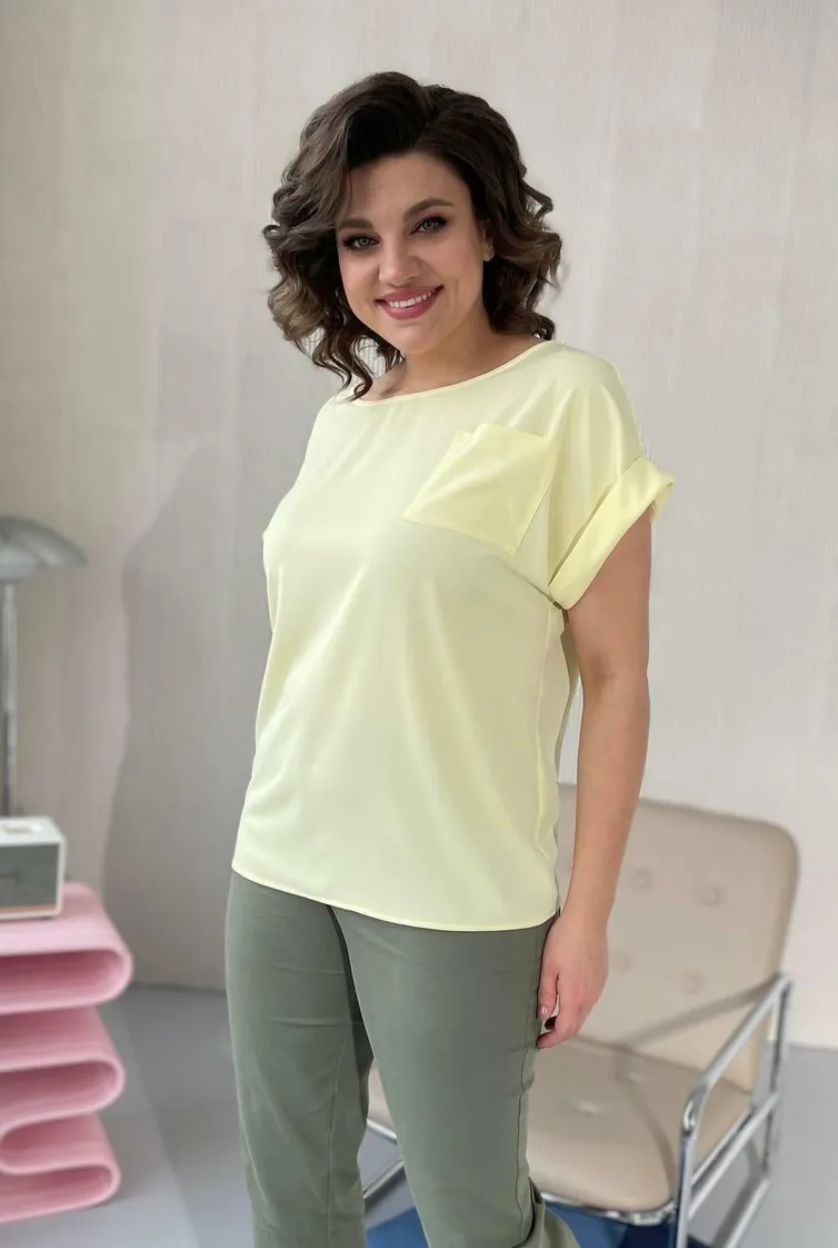 Bluzka Rumoda #2111 zheltyj