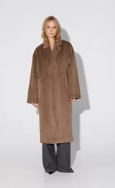 Пальто Pirs 4847 бежевый